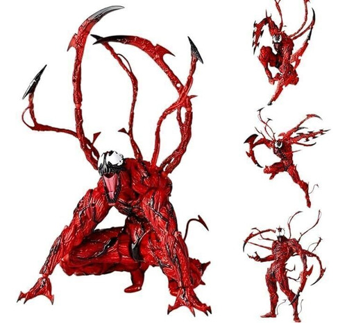 Red Venom Marvel Carnage Series Figura Modelo Juguete Regalo