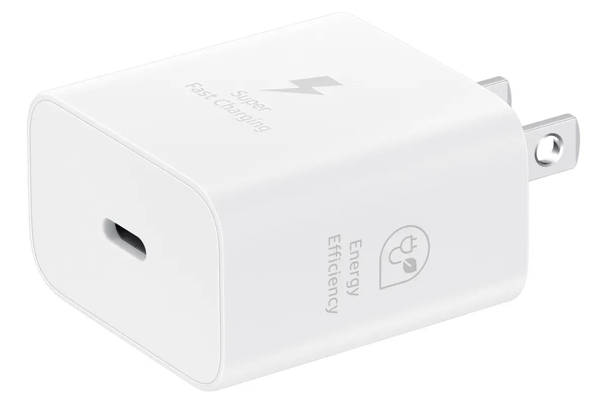 Adaptador De Corriente / Cargador De Pared Samsung 25w Sin Cable / Nueva Generación 2023 / Carga Super Rápida / Modelo Ep-t2510n / Tecnología Gan / Eficiencia Energética - Blanco