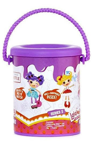 Lalaloopsy Mini Surprise Mystery Paint Can- Series 2!