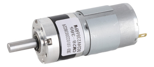 Motor Dc, Rotor De Alambre De Cobre Puro Totalmente Metálico