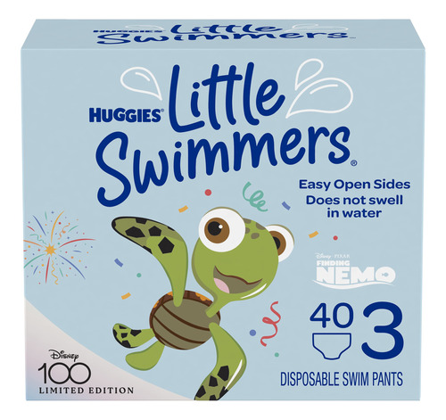 Huggies - Paales De Bao Desechables Little Swimmers, Talla 3