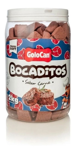 Bocaditos Golocan De Carne 2kg