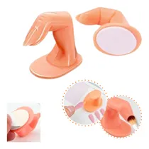 Comprar 2 Dedos Practica Uñas Esculpidas Manicuria Con Uñas