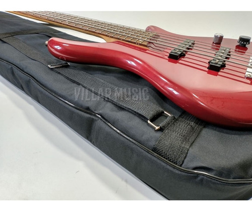 Imagem 4 de 7 de Capa Bag Para Contra Baixo Acolchoada Com Regulador De Metal