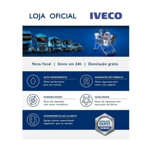 Coxim Do Parachoque Original Iveco Stralis Hd Cursor 330