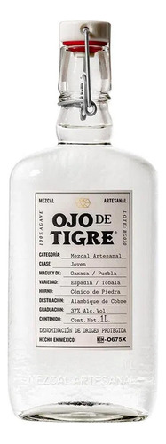 Mezcal Ojo De Tigre Joven 1 L