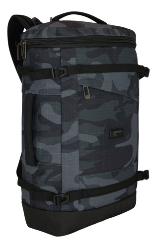 Mochila Urbana Notebook Lager Gris Oscuro Head Color Mix Camo Gris Oscuro