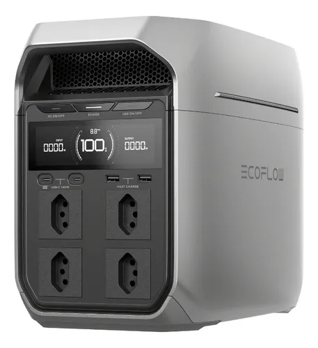 Delta 3 Plus - 127v Br Ecoflow Gerador De Energia Portátil