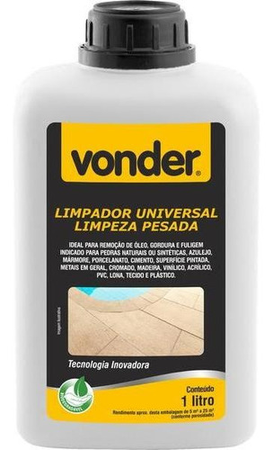 Limpador Universal Limpeza Pesada 1l - Vonder