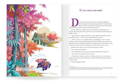 Kit 3 Livros Para Crianças Histórias Fábulas Folclore Lobato