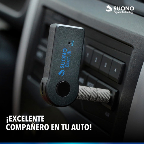 Imagen 7 de 10 de Receptor Bluetooth Usb Auto Microfono Manos Libres Estereo