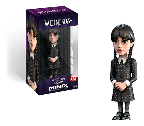 Minix Figura Muñeca Merlina Addams Tv Series 113