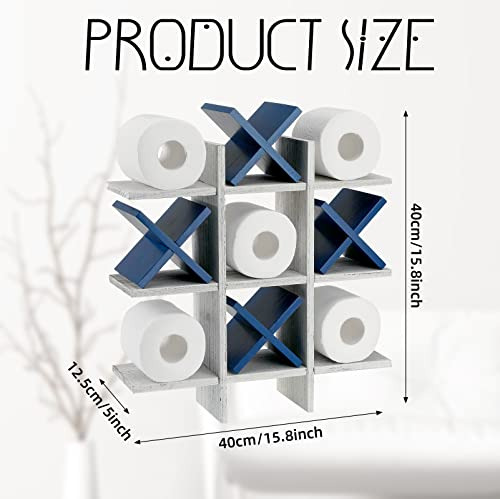 Soporte Para Rollo De Papel Higiénico Weysat Tic Tac Toe Sop