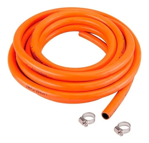 Regulador De Gas Licuado + Manguera 2 Mts + Abrazaderas