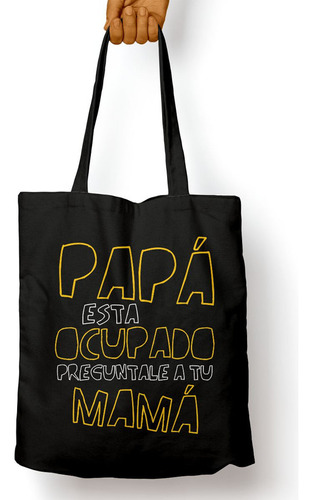 Bolso Papá Ocupado (d0112 Boleto.store)