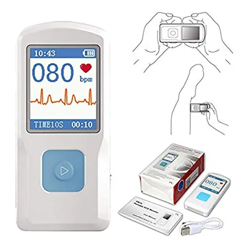 Contec Ecgekg Monitor Portátil Software De Pc Electrocardiog