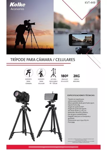 Tripode para Cámaras de Foto y Vídeo WF-6663A – FotoPlus