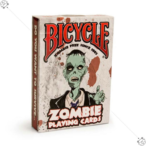 Cartas De Poker Bicycle Zombie Originales