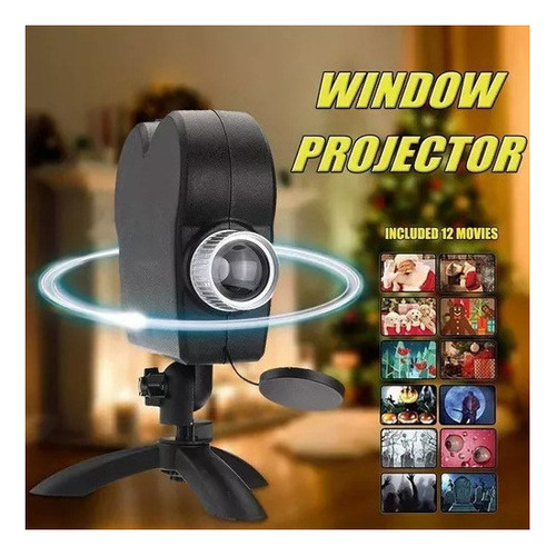 Proyector De Luces Holográficas Navideñas De Halloween