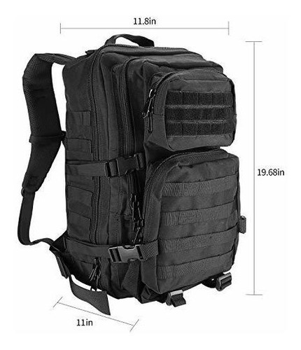 Mochila Tactica Procase 40 L Gran Capacidad 3 Dias De Asalto