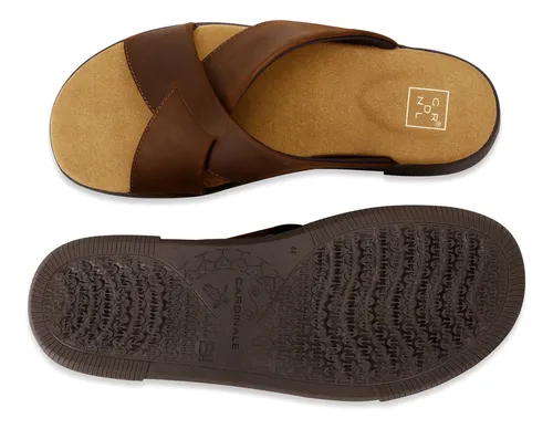 Sandalia Cardinale Sandalias Hombre Cuero Hakuna 9 03 Caf C