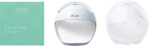 Extractor De Leche Portatil Elvie Curve-white