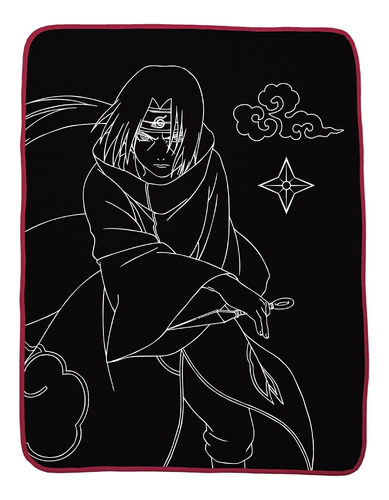 Franco Naruto Itachi Anime Bedding Super Soft Micro Raschel,