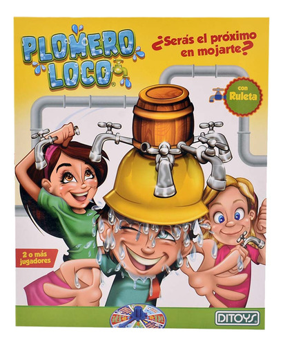 Juego De Mesa Plomero Loco Original Ditoys 2241