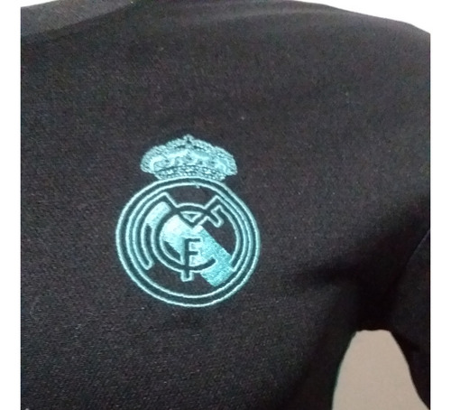 Camiseta Real Madrid Negra 17/18 adidas Talle Niño/dama (Usado)