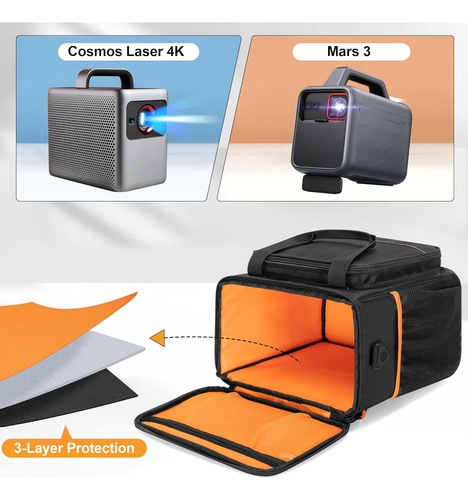 Funda De Viaje Compatible Con Nebula Mars 3/cosmos...