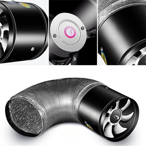 Multifuncional Potente Ventilador De Escape Mudo, 2023 Nuevo