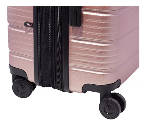 Valija Carry 20´´ Amayra Rosa Turismo Viaje Candado Fuelle