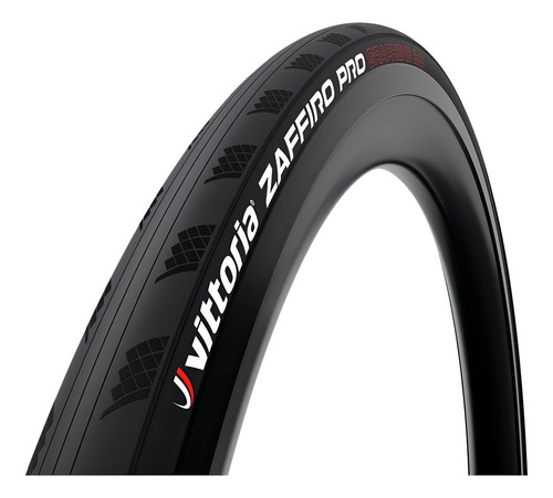 Neumáticos Speed Bike Vittoria Zaffiro Pro 700 X 25 Grafeno 2.0 Cor Negro