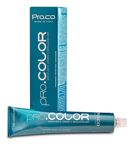 Pro.co  Pro Color Tinta  A Base De Extracto De Lino