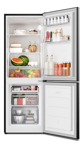 Imagen 3 de 3 de Refrigerador Mademsa MED165 negro con freezer 166L 220V