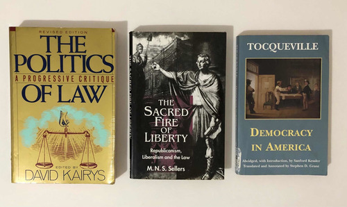 Ciência Política Filosofia Direito / 3 Livros Raros Em Inglês