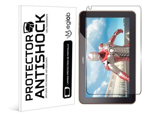 Protector Mica Pantalla Para Tablet Wolder Mitab Genius