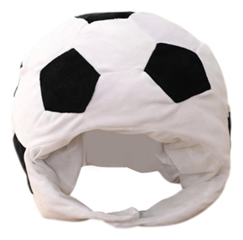 Disfraz De Balón De Fútbol Gorro De Fútbol De Felpa Accesori