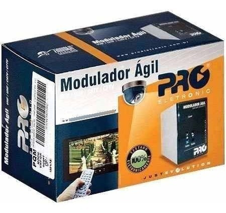 Imagem 5 de 5 de Modulador Ágil Vhf/uhf/catv/cftv Pqmo-2600 Proeletronic