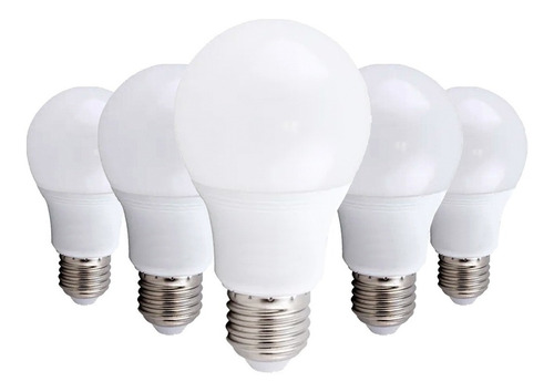 Lamparas Led 220v Sica Bajo Consumo 9w =75w Foco X5 Oferta!