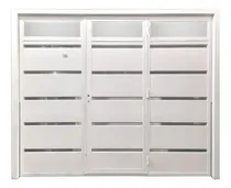 Comprar Porton Levadizo 2.55 X 2.05 Con Puerta De Escape Y Ventiluz Manual Con Apliques De Acero
