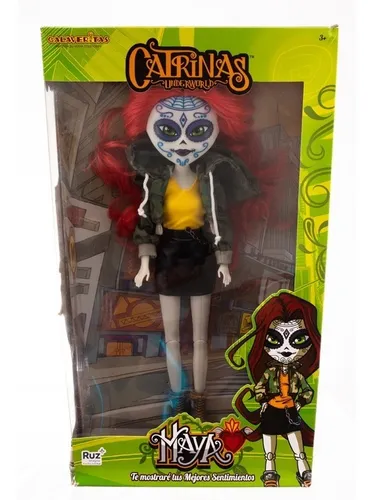 Mu ecas Catrinas Underworld Maya Mu eca Calaveritas Env o gratis