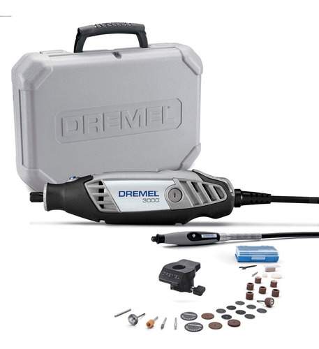 Rectificadora Recta Dremel 30pz. 3000-2/30