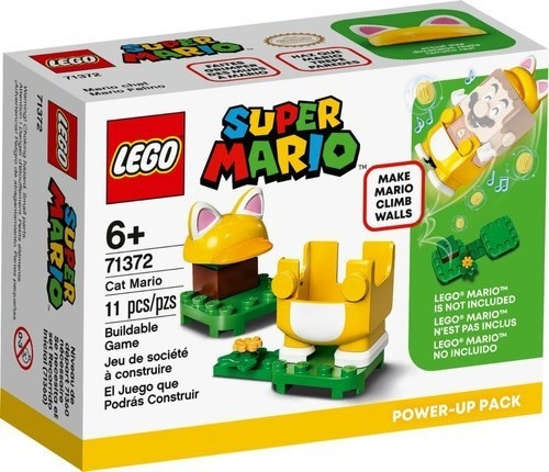 Lego Super Mario 71372 Traje Potenciador Gato 11pzas