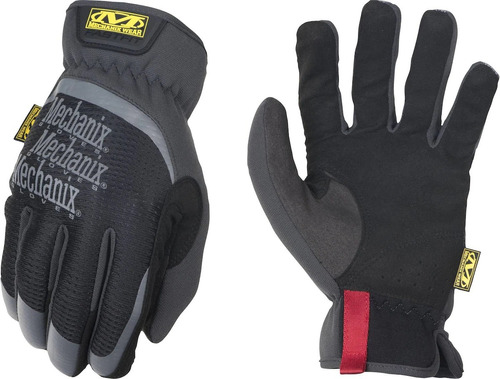 Guantes De Trabajo Color Negro Talla Mediana Mff05-009