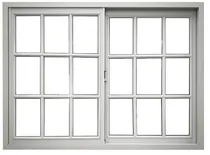 Comprar Ventanas De Aluminio Blanco 150x200 Vidrio Repartido 3mm 