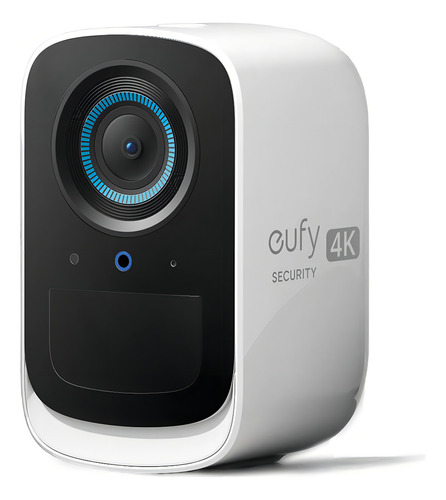 Cámara De Seguridad Eufy S300 4k Con Int.artificial Color Blanco