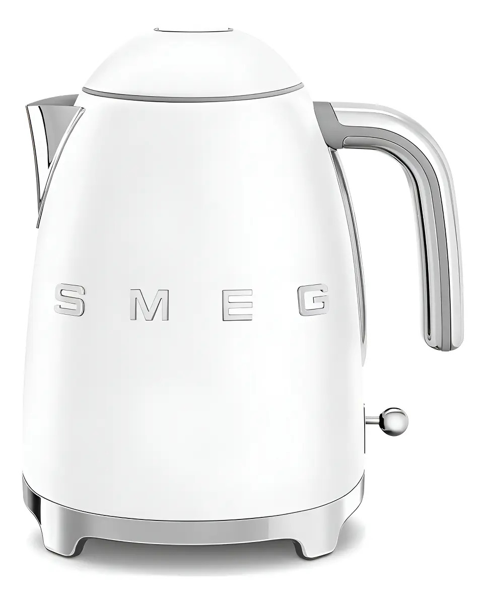 Tetera Eléctrica Smeg, Retro, 1.7l, Blanco