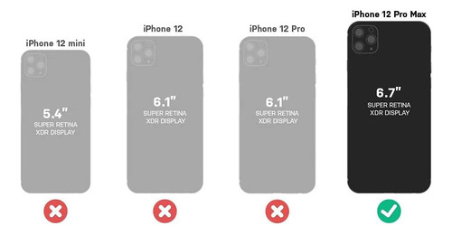 Funda Para iPhone 12 Pro Max, Celeste/duradera/rigida
