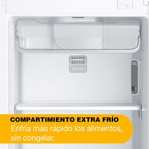 Heladera Whirlpool No Frost 340 Litros Evox Inoxidable Premi